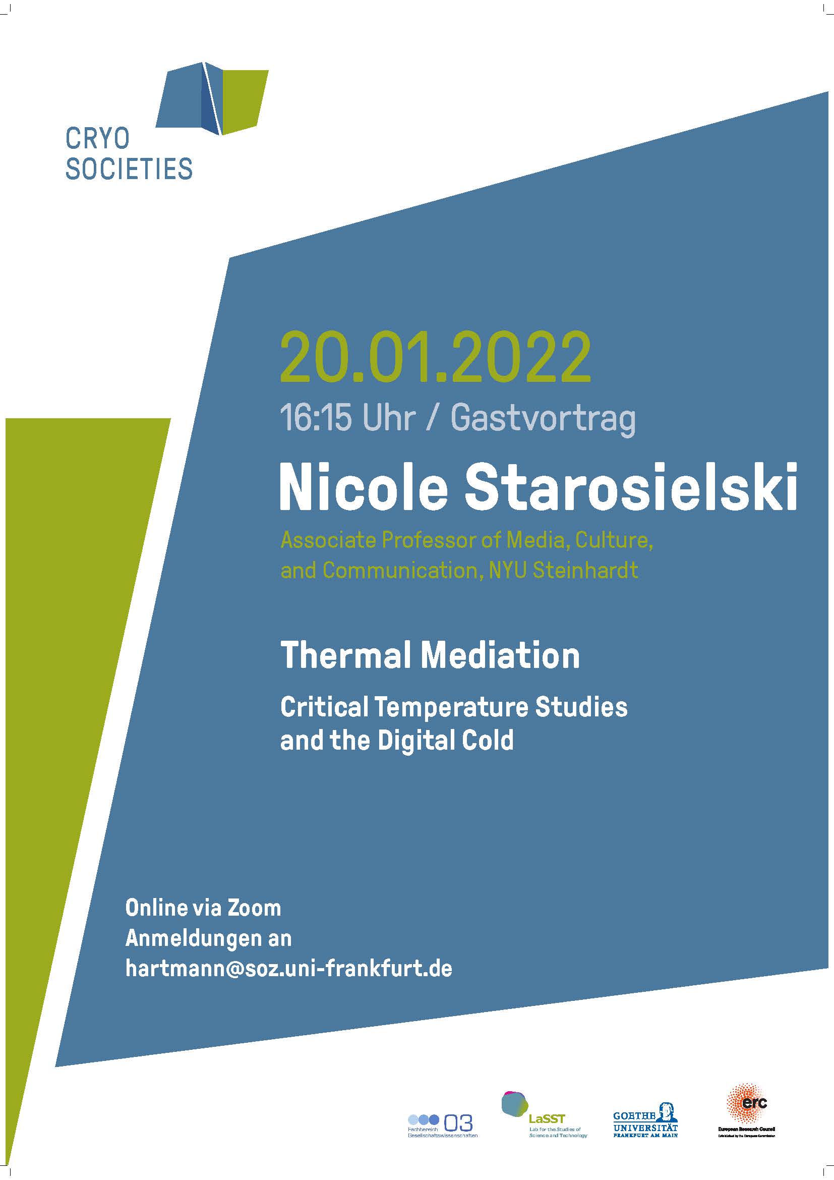 cryosocieties Plakat Nicole Starosielski 2022