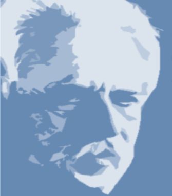 Popper blau
