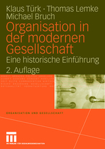 organisation in der modernen gesellschaft_cover