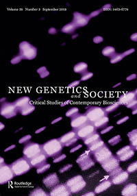 new genetics and society cover